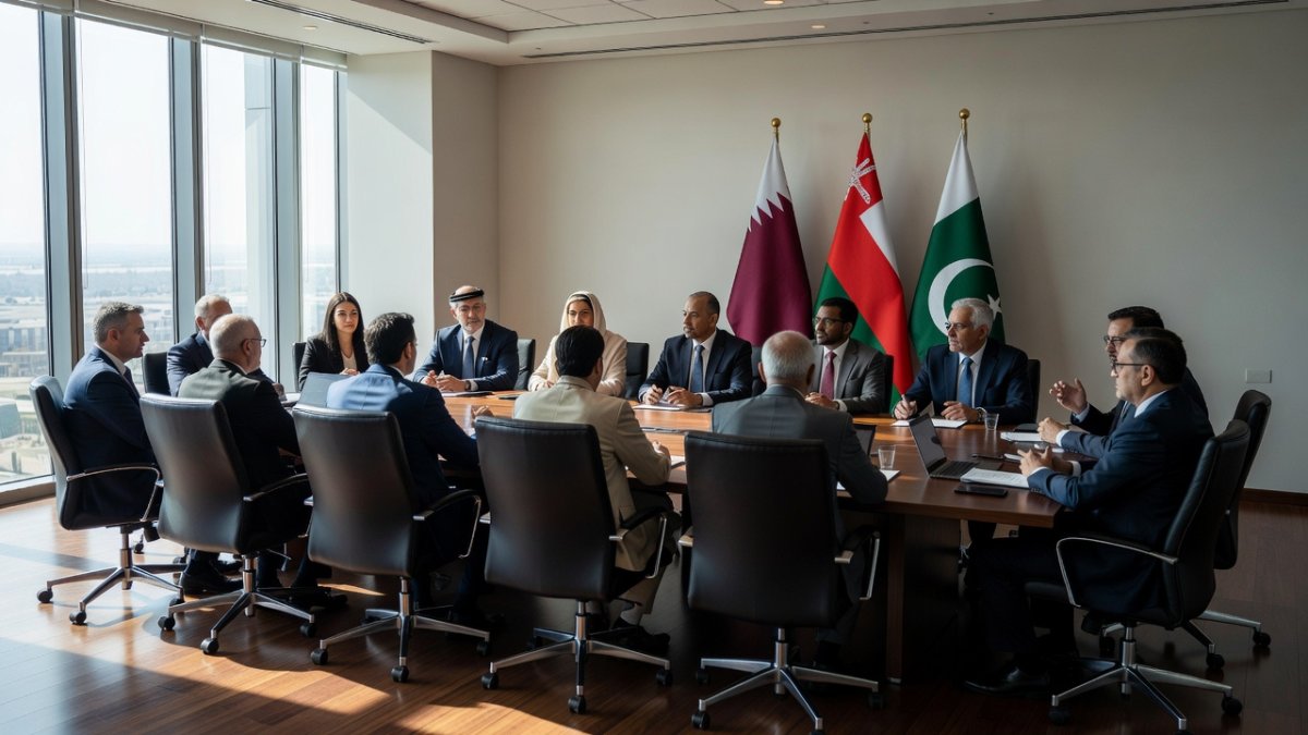 Diplomatic mediation efforts involving Qatar, Oman and Pakistan to prevent US-Iran escalation