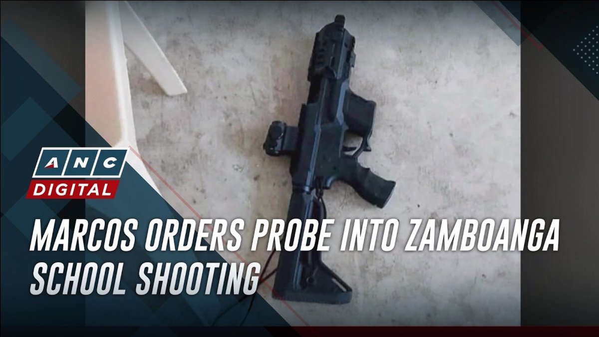 Marcos Orders Probe into Ateneo de Zamboanga School Shooting