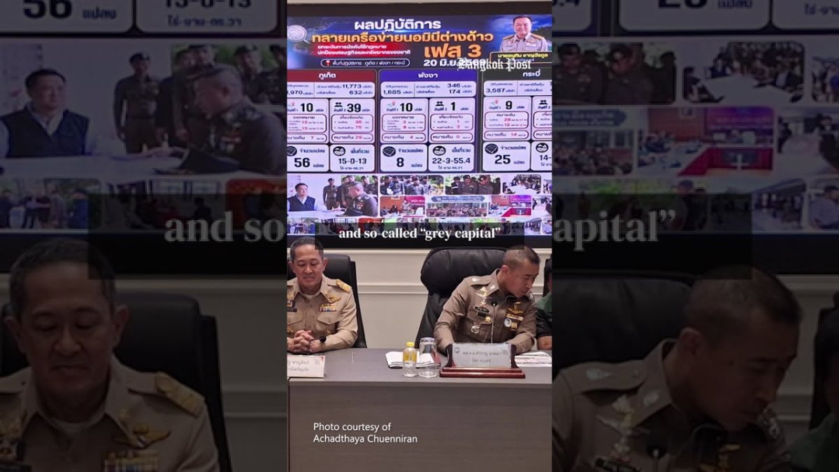 Bangkok Post video still on Thailand widening its crackdown on foreign nominee businesses