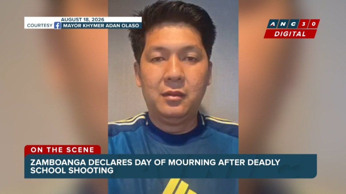Zamboanga City scene after the Ateneo de Zamboanga school shooting