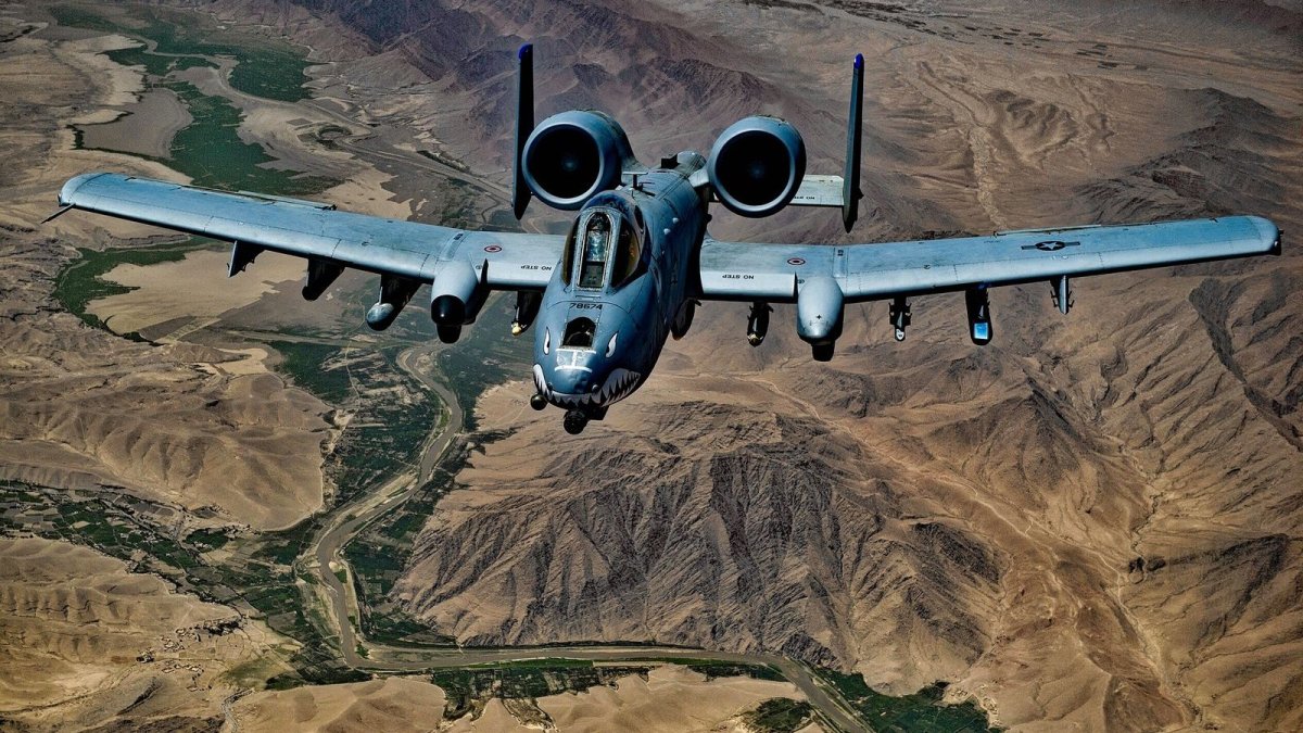 US military aircraft conducting operations in the Middle East
