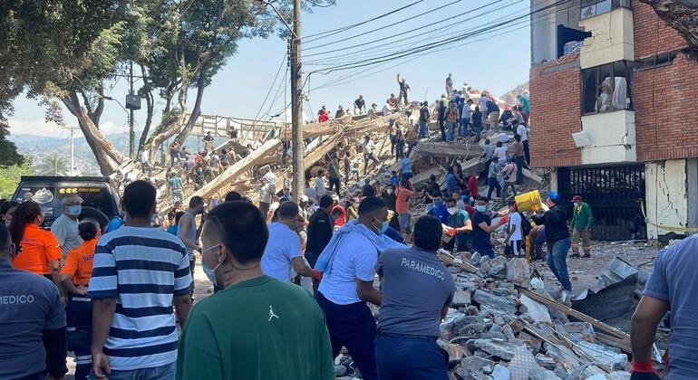 Colombian Red Cross teams mobilize nationwide response after the Chocó earthquake