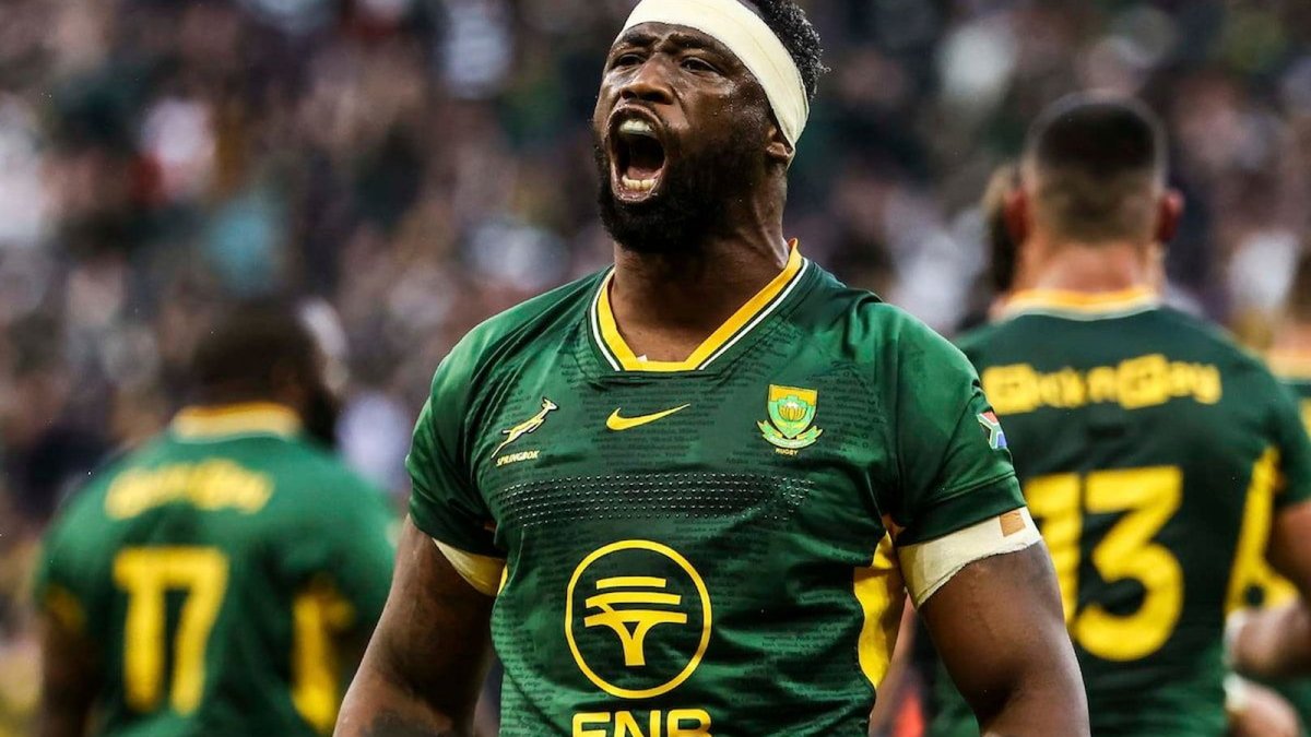 Springbok captain Siya Kolisi