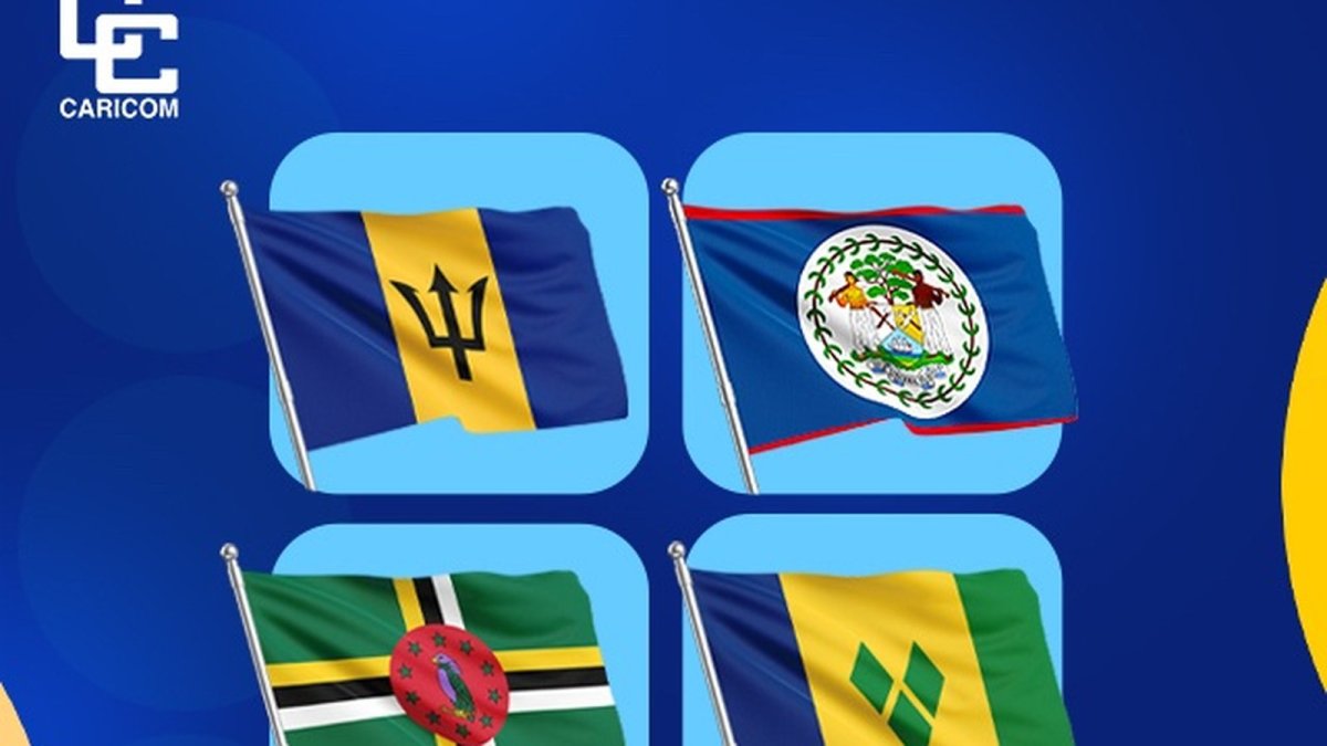 CARICOM leaders at the 49th Regular Meeting of the Conference of Heads of Government in Montego Bay