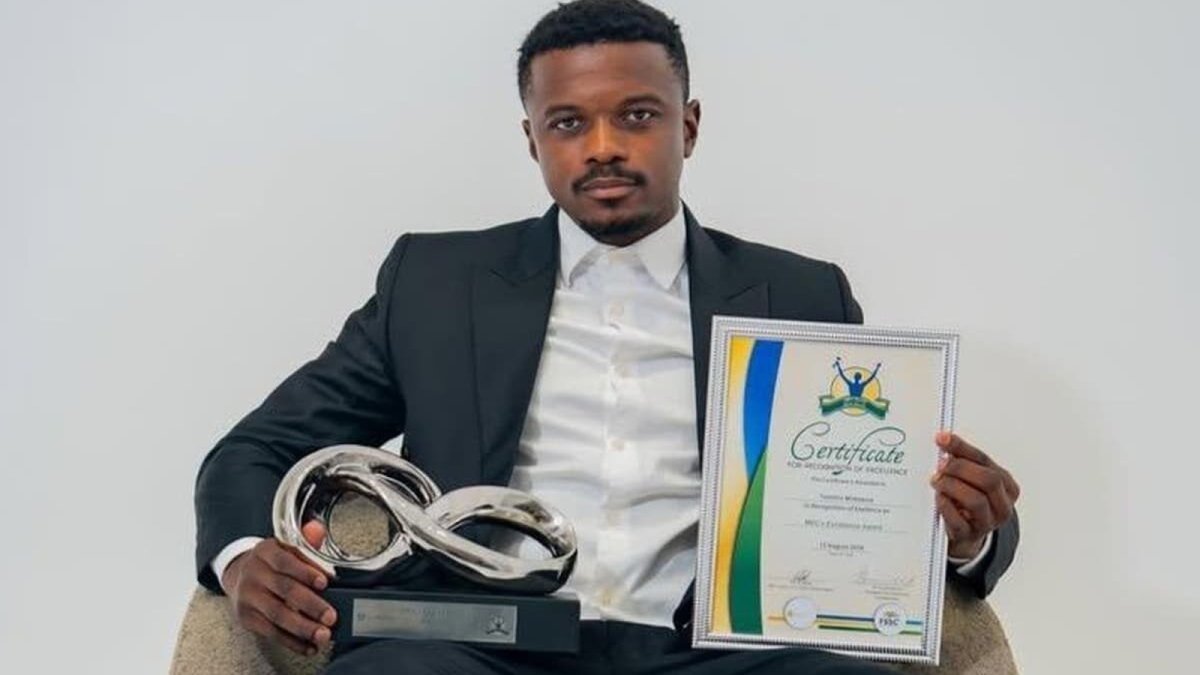 Teboho Mokoena Honoured with Free State MEC Excellence Award