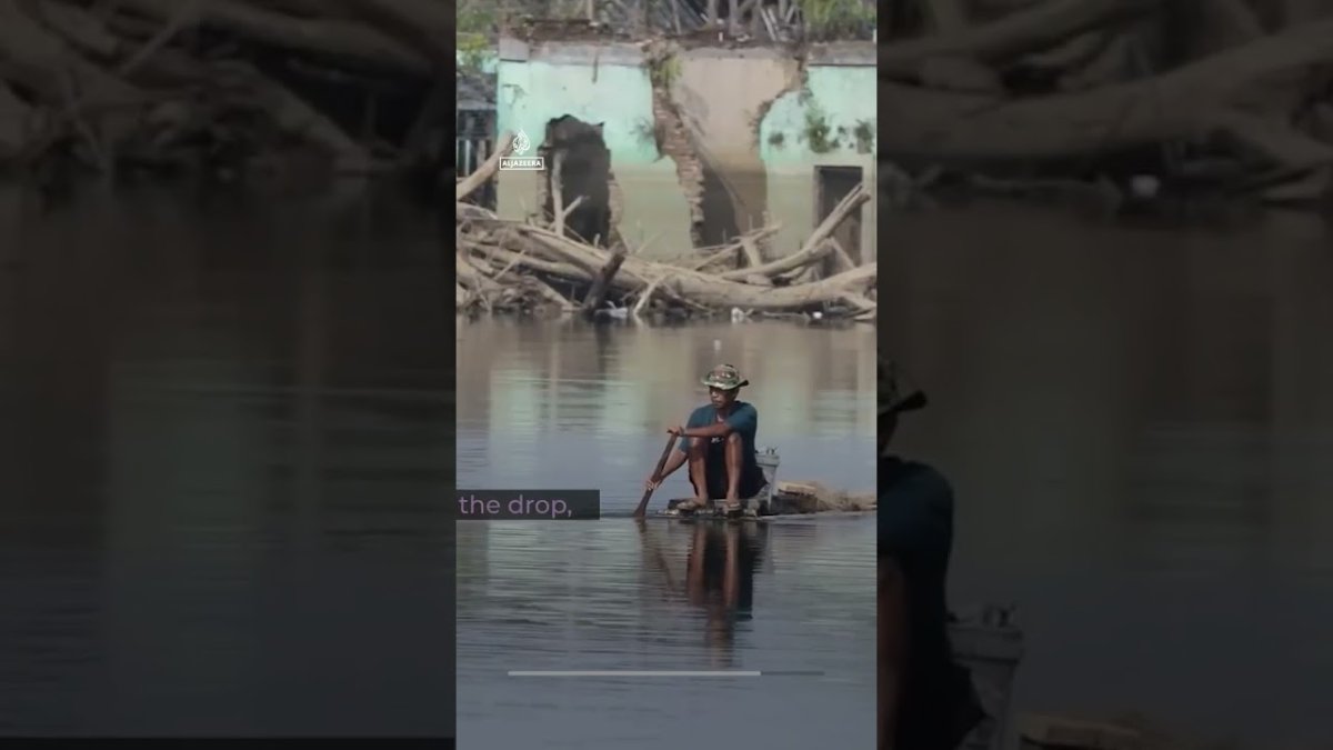 Indonesia Drought Reveals Submerged Village in Karian Reservoir