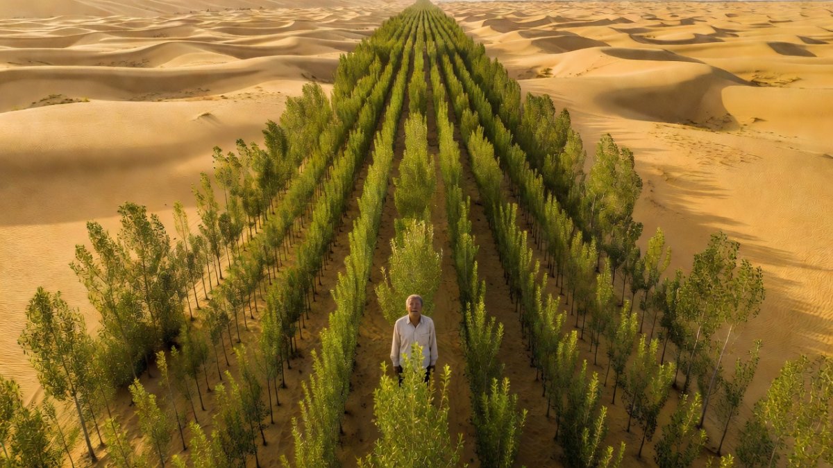 US Teacher's $5,000 Gift Grew a Forest in China's Desert