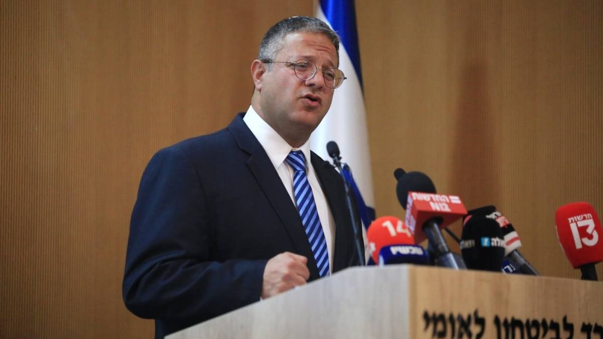Israeli Minister Ben-Gvir Calls for Killing '30 to 40' Gazans a Night