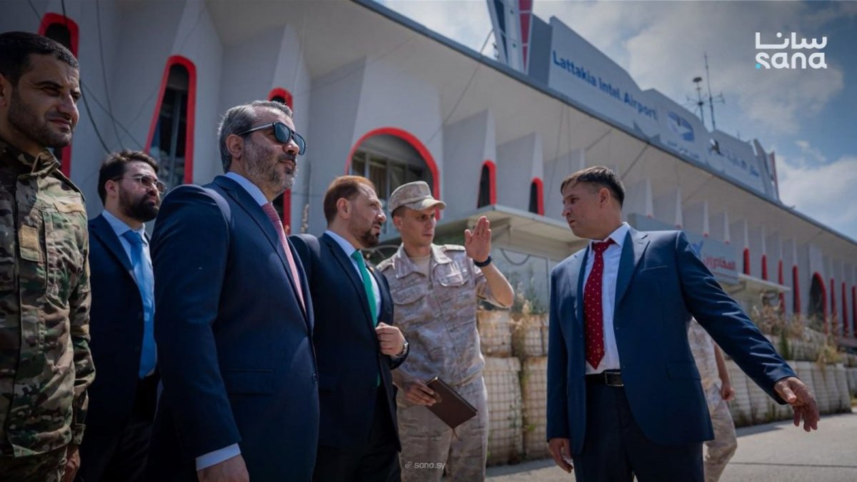 Latakia International Airport facilities on Syria's coast