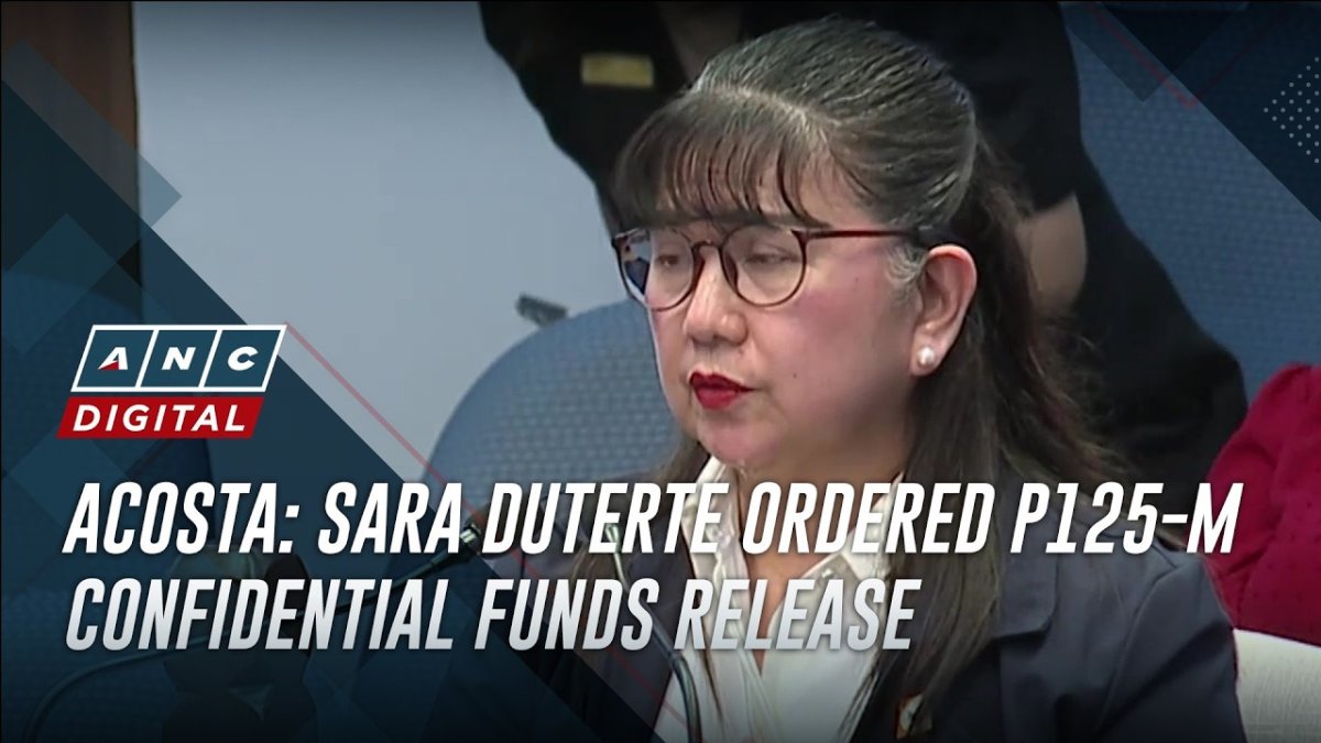 Senate Declares First Hostile Witness in Sara Duterte Trial as P125M Cash Transfer Revealed