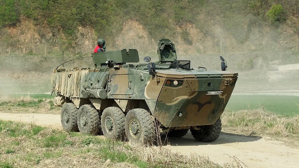 K808 8x8 wheeled armored vehicle (Baekho) for the Peruvian Army