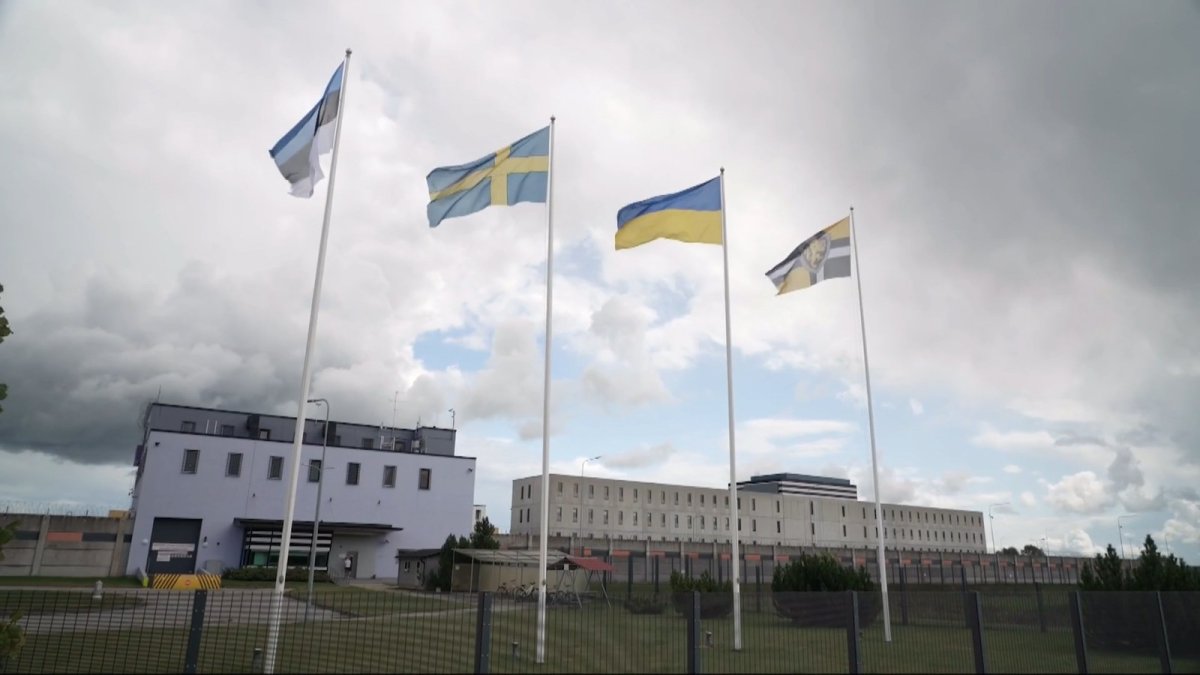 Inside Tartu Prison in southeastern Estonia, adapted to Swedish standards under the rental deal