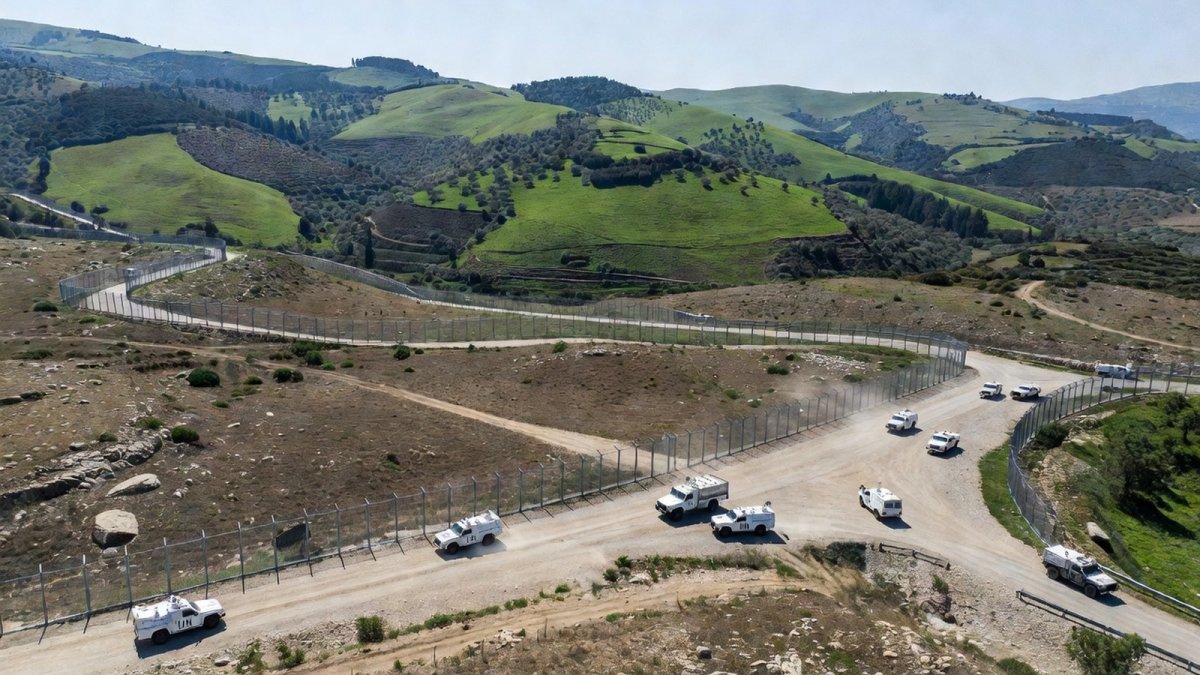 The Israel-Lebanon border area where a fragile ceasefire holds