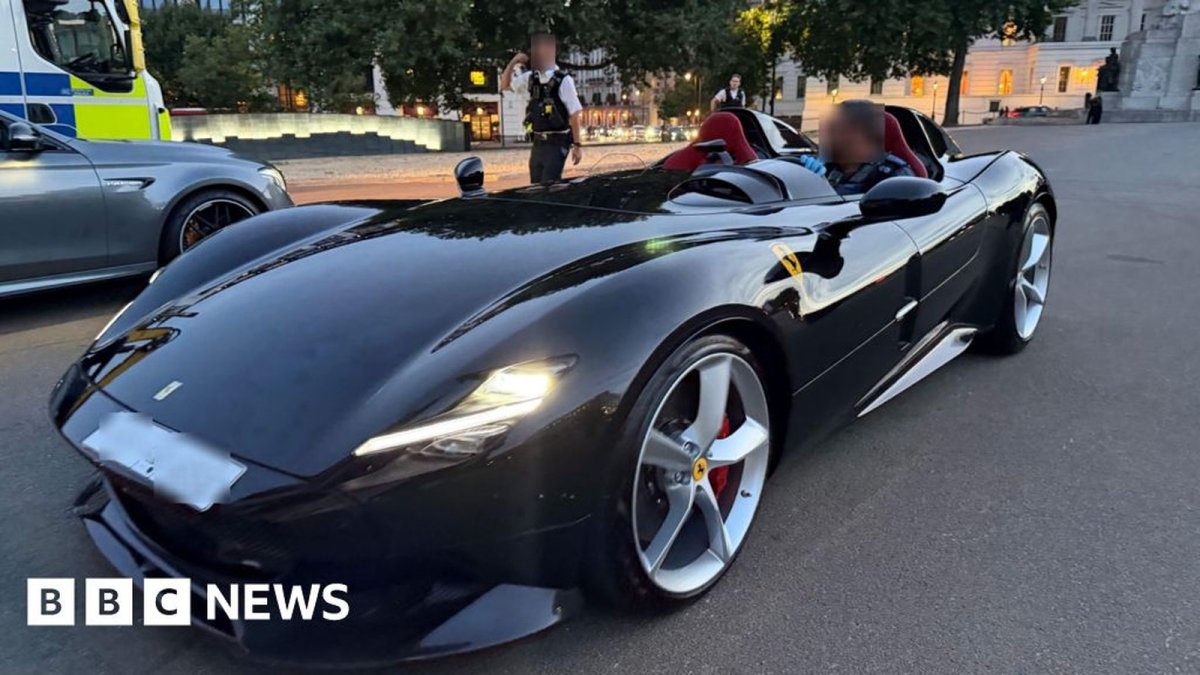 Met Police Seize £8m Supercars in London Crackdown