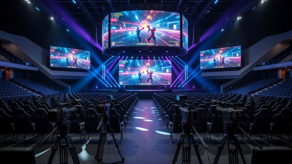 Esports World Cup 2026 arena in Paris, hosted outside Saudi Arabia for the first time
