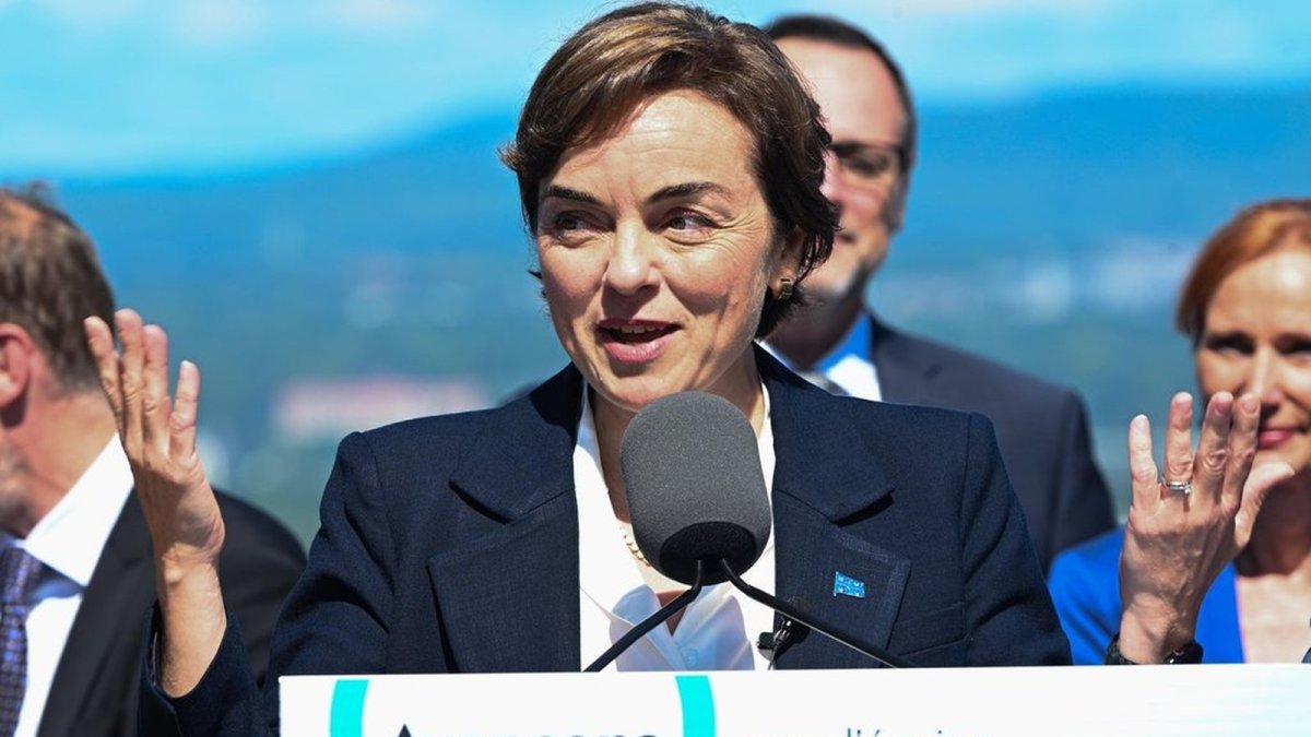 Quebec party leaders on the campaign trail during the 2026 provincial election