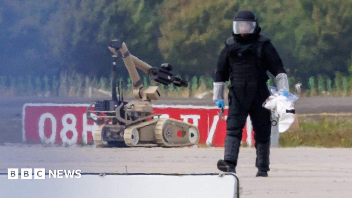 Leipzig Airport Drone Bomb Highlights Europe's Hybrid Warfare Vulnerability