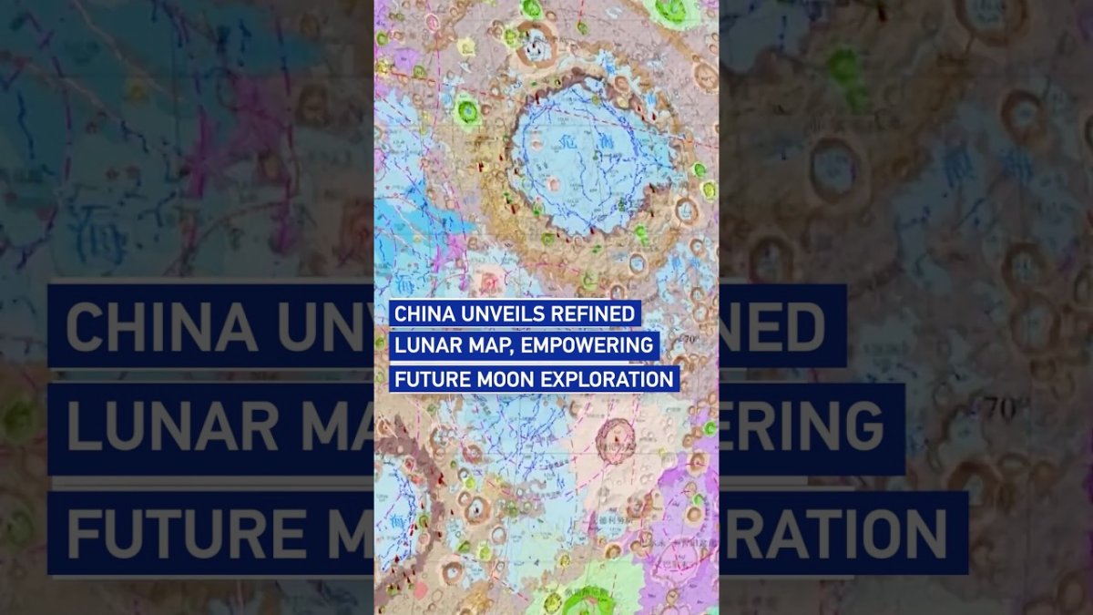 China's Refined Lunar Map Rewrites the Moon's Geologic History