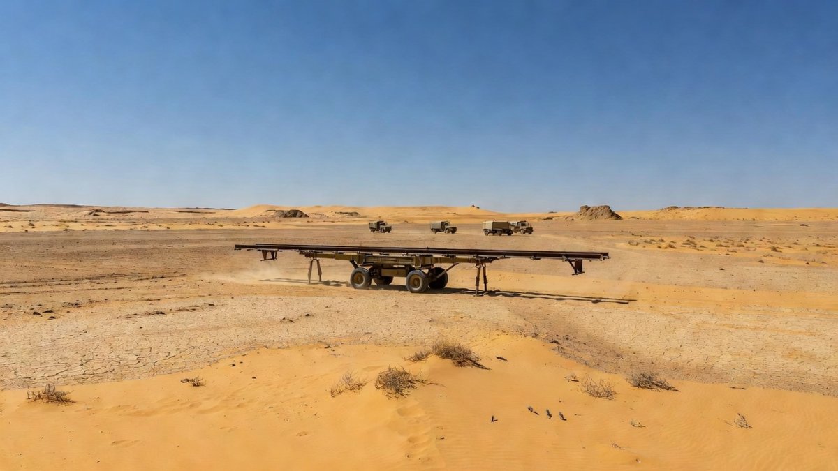 US and Moroccan military personnel with Covenant engineers at AMTEC testing facility