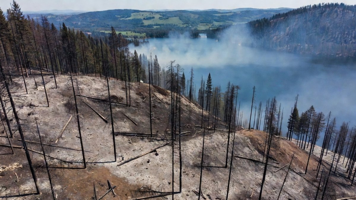 Okanagan Elder's Climate Fears Echo Through the Ashes of the Bradley Creek Wildfire