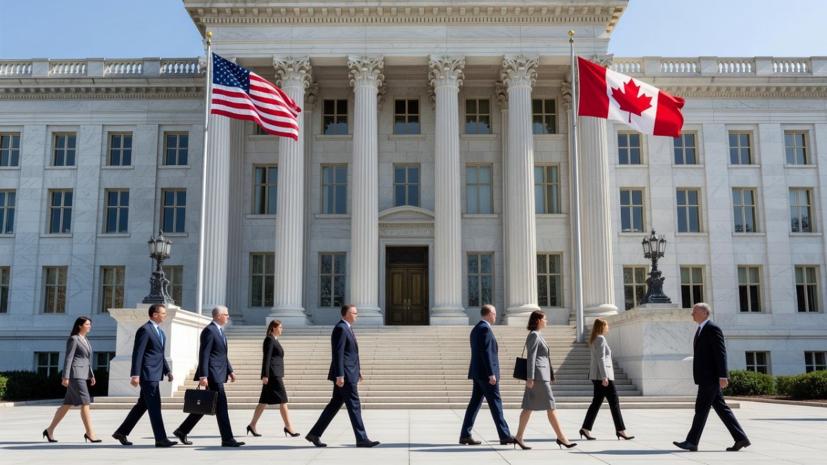 Trade Minister Dominic LeBlanc meeting U.S. officials in Washington