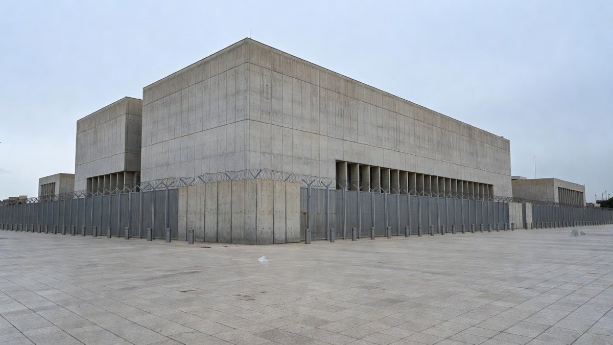 Courthouse building in Jerusalem, where cases under Israel's Death Penalty for Terrorists Law may be heard