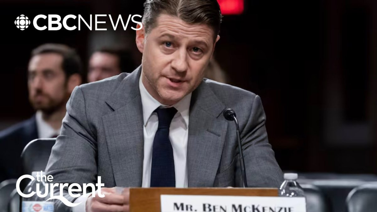 Ben McKenzie interviewed on CBC News' The Current about his documentary Everyone Is Lying to You for Money