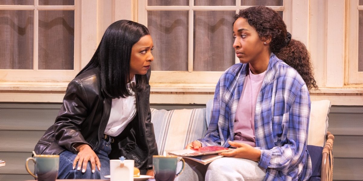 A scene from the Broadway revival of Proof at the Booth Theatre, New York