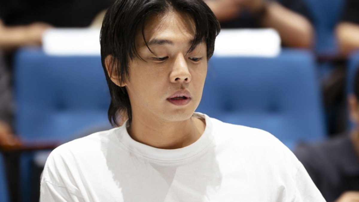 Yoo Ah-in attends the Vampir script reading ahead of filming in August 2026