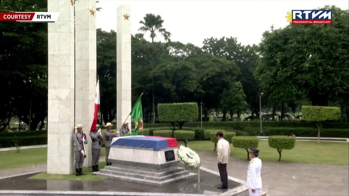 Marcos Leads Nation in Honoring Fallen Heroes at Libingan ng mga Bayani