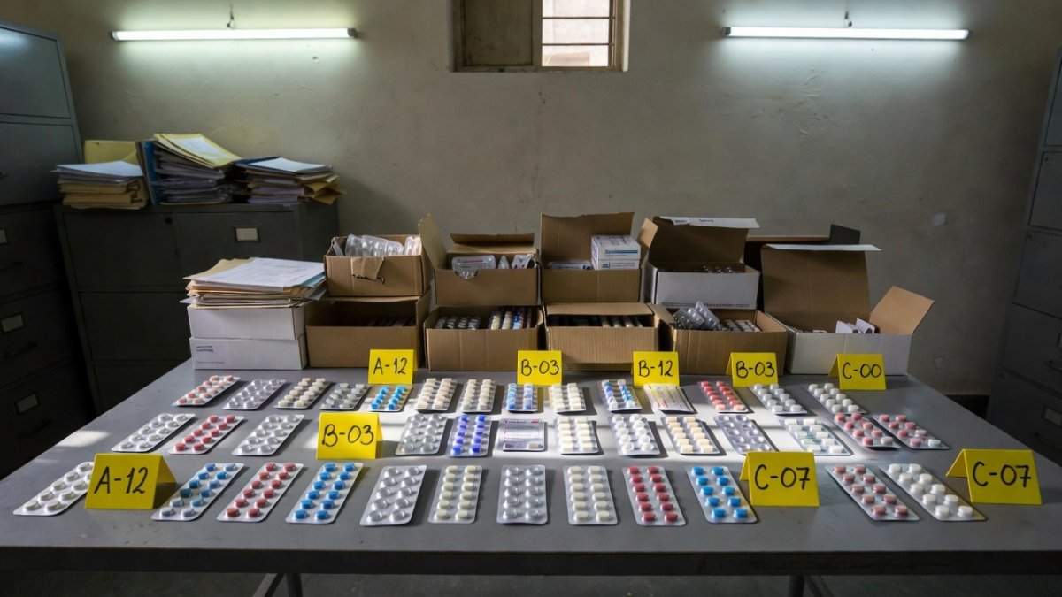 Counterfeit Blood Pressure Drug Ring Busted: 36,000 Fake Nifedipine Tablets Seized
