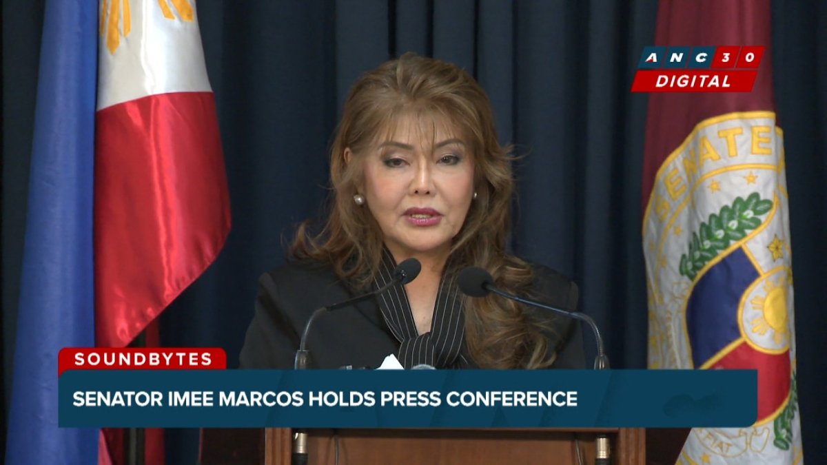 Imee Marcos Questions Pax Silica Draft Framework, Warns of Foreign Control Over Philippine Land