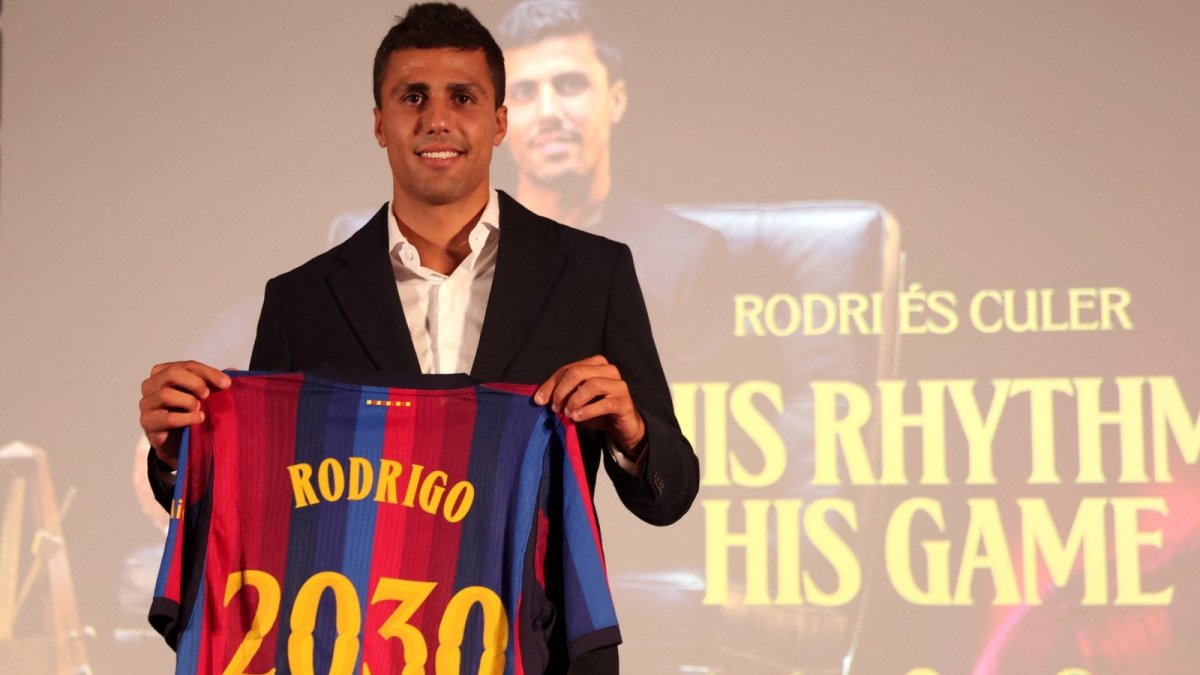 Rodri Signs for Barcelona: World Cup Winner Leaves Man City