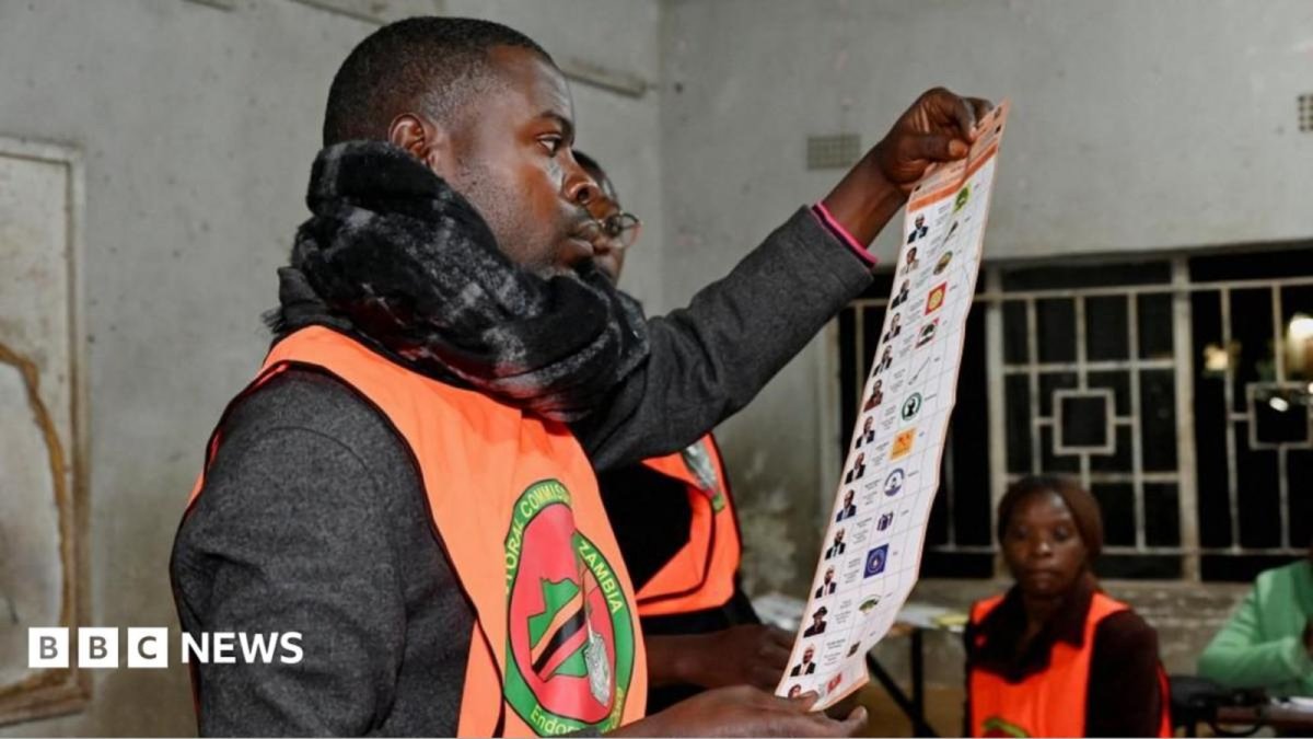 Zambia Vote Count Resumes After Attacks on Poll Staff