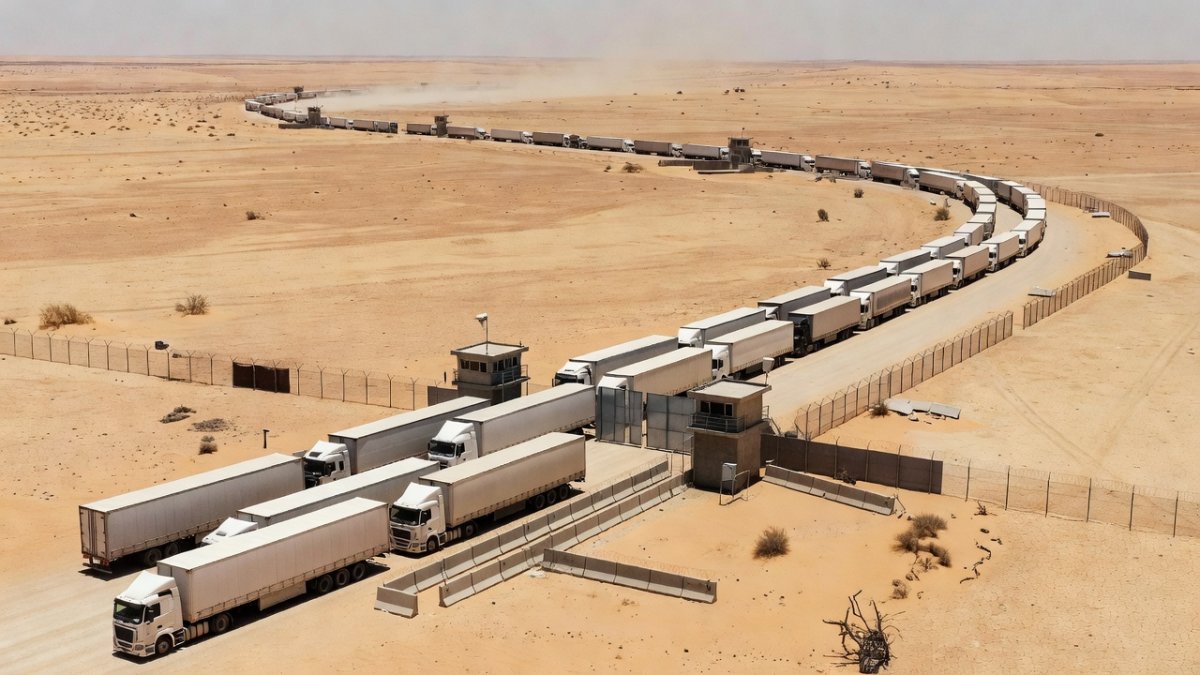Israeli Protesters Block Gaza Aid Trucks at Kerem Shalom