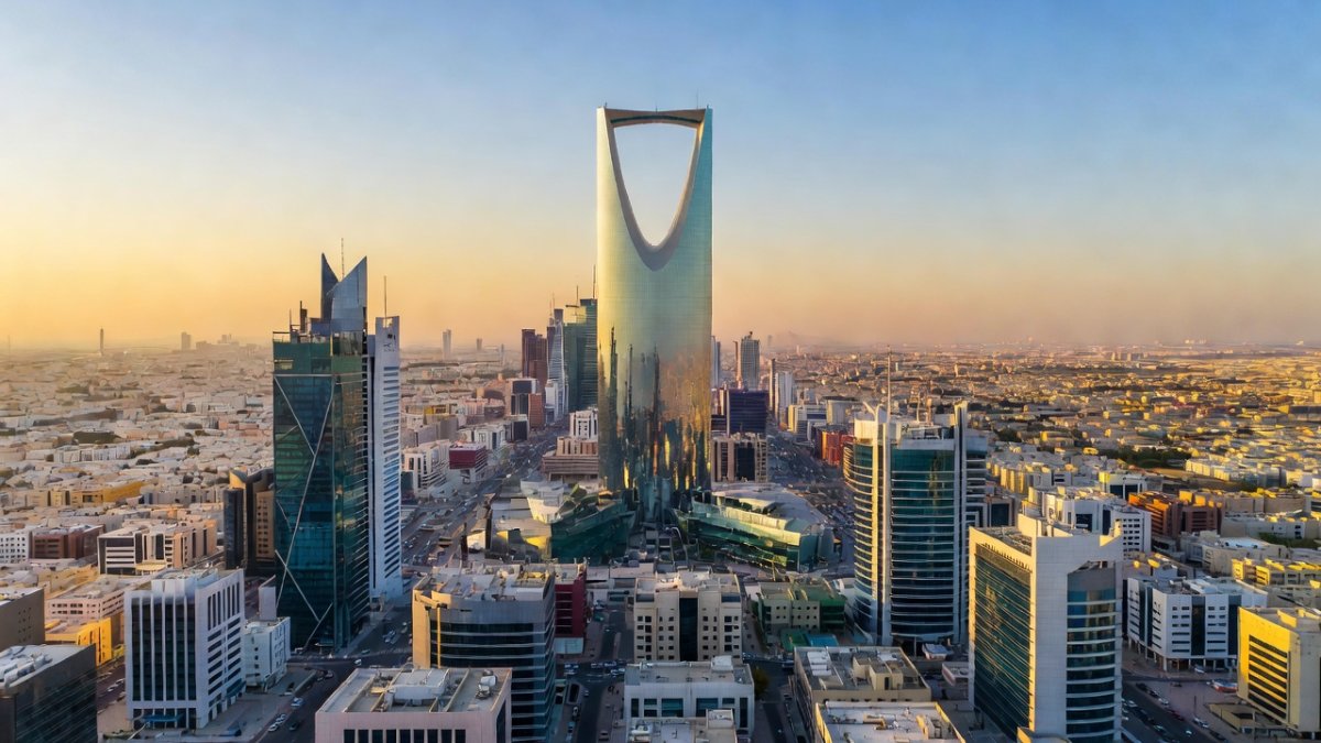 Riyadh skyline ahead of the Saudi-Japan strategic dialogue