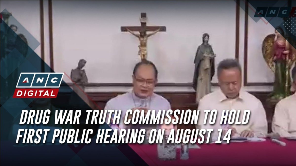 Drug War Truth Commission Holds First Public Hearing on August 14