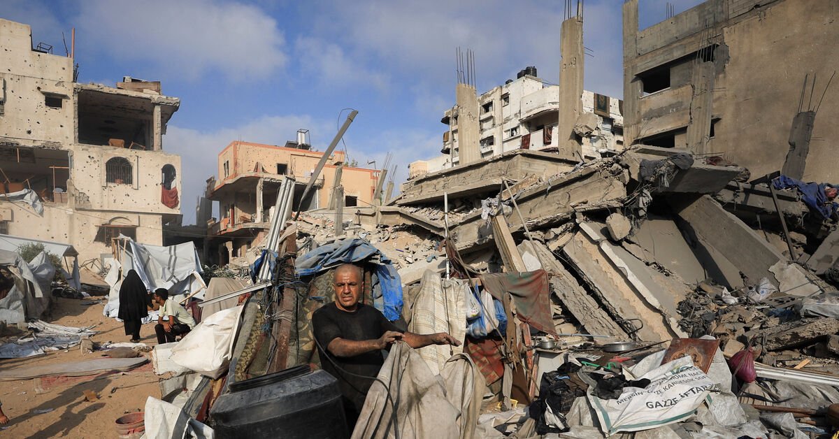 Gaza City after Israeli airstrike, July 2026