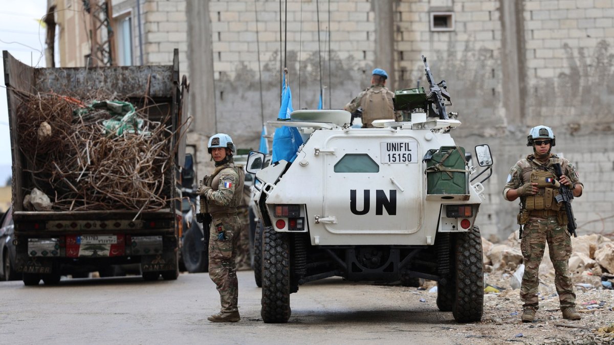 UNIFIL peacekeepers maintain a visible presence in southern Lebanon