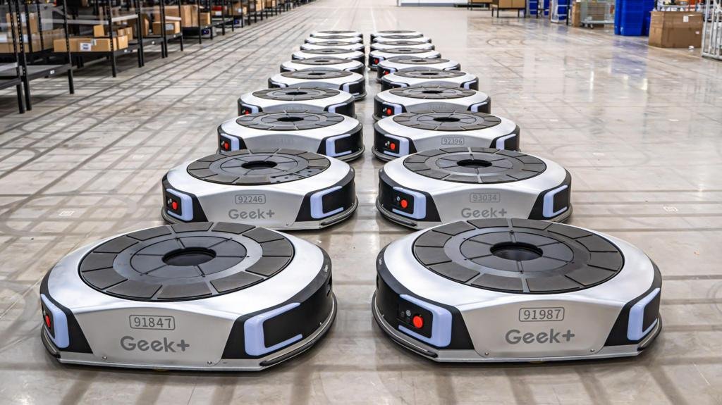 Chinese Robot Fleet Reshapes British Warehouses as Beijing's Automation Drive Goes Global