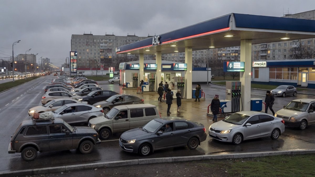 Moscow Gas Stations Reimpose Fuel Limits as 'Second Wave' of Shortages Hits Russia