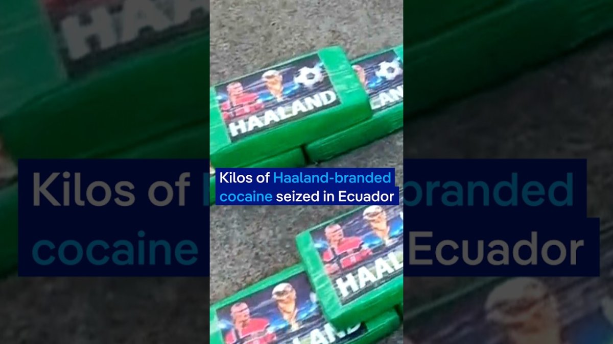 469 Kilos of Haaland-Branded Cocaine Seized in Ecuador