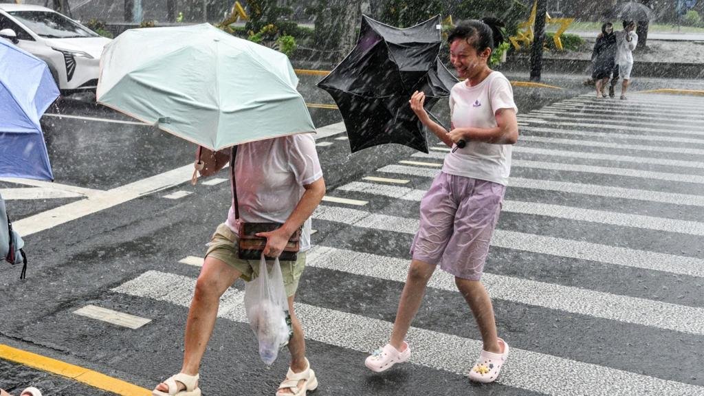 China Evacuates One Million as Typhoon Dolphin Slams Eastern Coast