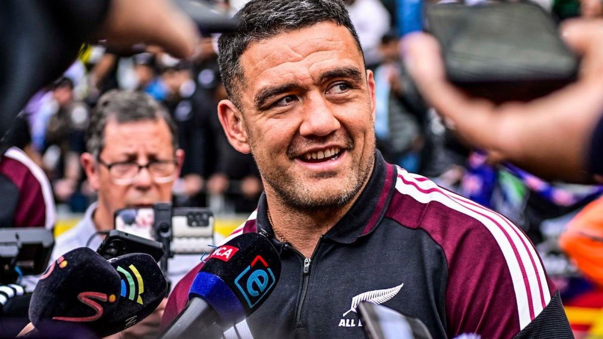 Codie Taylor captains the All Blacks for the first time in his 110th Test at Loftus Versfeld
