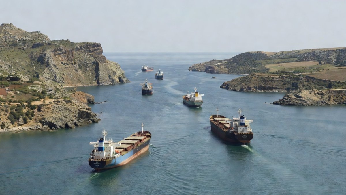 Cleanup workers using absorbent sheets on oil-contaminated beach on Qeshm Island