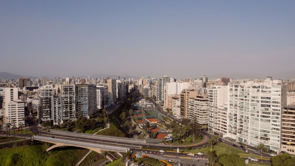 Aerial view of Lima, Peru, where families are weighing the fallout of the Humala ruling