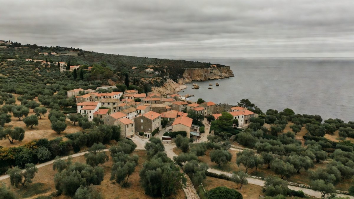 The Mediterranean coastline of southern Lebanon under occupation