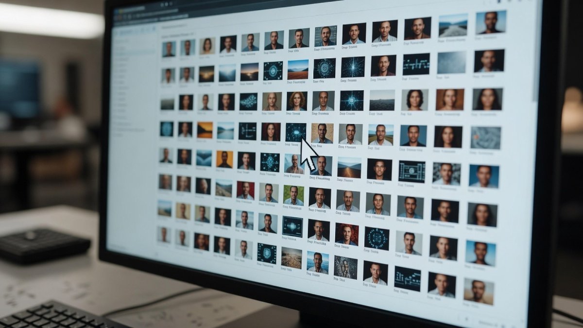 Reference image grid used to build a LoRA training dataset