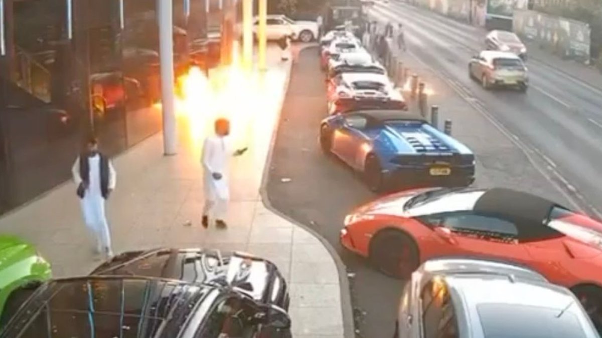 Supercars Torched and Wedding Guests Targeted in Birmingham Petrol Bomb Attack