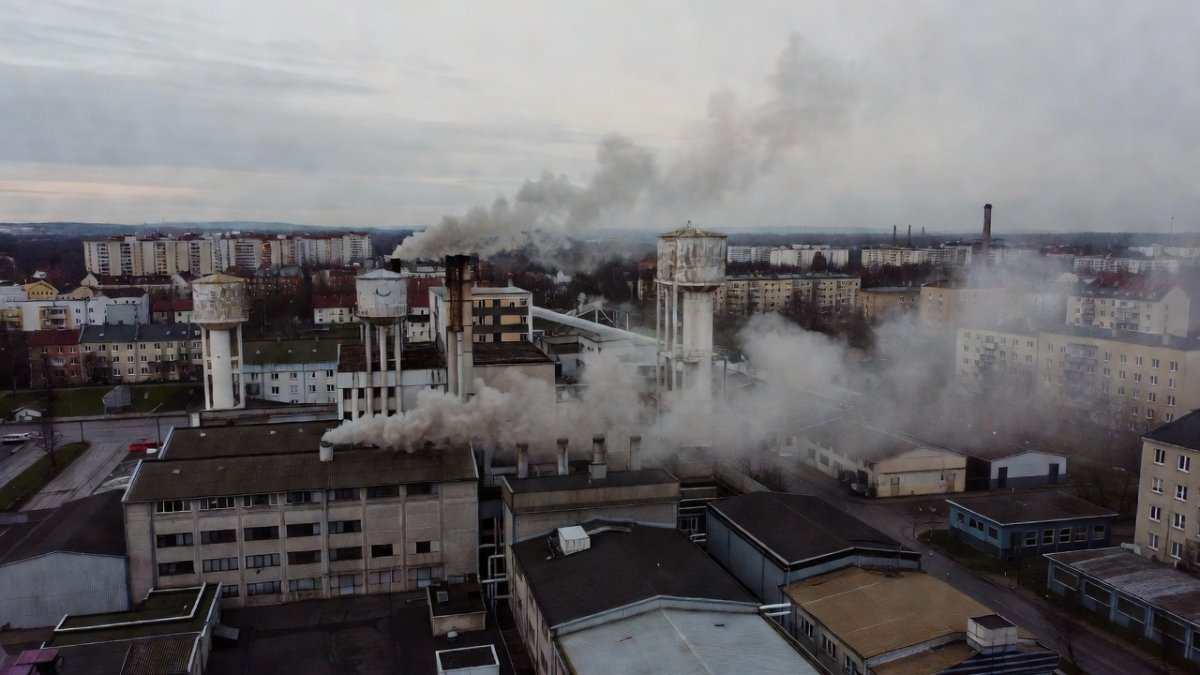 Residential and industrial areas in the Kyiv region after one of the deadliest attacks of the year